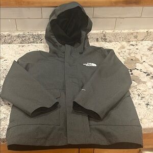 The North Face Charcoal Hooded Jacket